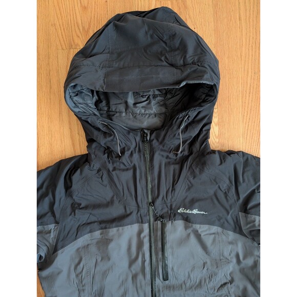 Eddie Bauer Jacket Womens Large Grey First Ascent Weatheredge Plus Rain Coat - Picture 4 of 11